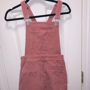 H&M Pink Overall Dress